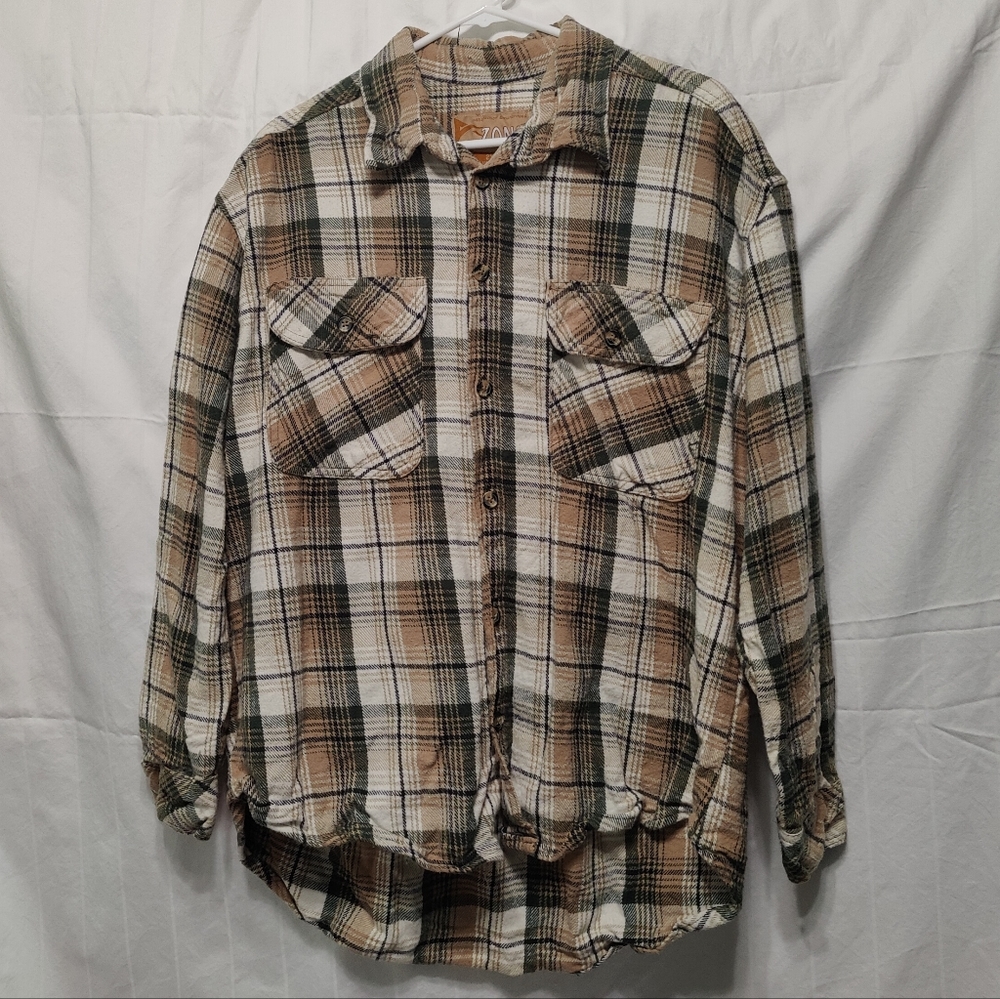Any Item $10- Send an Offer (Purses Excluded)- Heavyweight Flannel button up